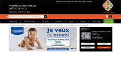 Desktop Screenshot of pharmaciehoteldevillelafayette.com